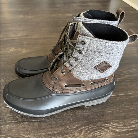 Sperry Men’s Duck Boots Size 10 - Picture 1 of 3